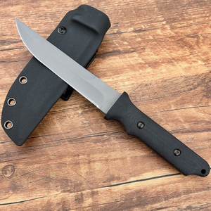 Cuchillo de Bolsillo para Camping Winter Moon Savage HK DIY con Hoja 9CR13MOV y Mango G10, Personalizable OEM/ODM SS270 200mm - Product Image 4