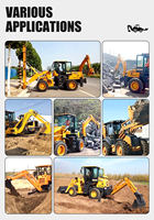 Chargeuse-pelleteuse 4x4 HW40-28 multifonctionnelle en option pour les travaux d'infrastructure, l'exploitation minière et municipale, certifiée CE EPA SONCAP