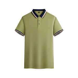 Polo à manches courtes pour homme en polyester respirant, coupe ample, uniforme de travail d'été, sur mesure avec étiquette et tags - Product Image 3