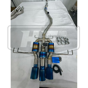 Échappement sport en alliage de titane pour <span class=keywords><strong>Honda</strong></span> Civic Type-R FK8, échappement sport amélioré avec commande électronique des valves - Product Image 3