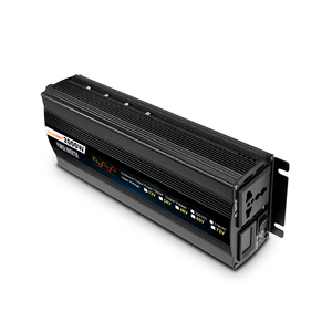Inversor <span class=keywords><strong>de</strong></span> Corriente para <span class=keywords><strong>Auto</strong></span> <span class=keywords><strong>de</strong></span> Onda Sinusoidal Pura, 2000W, 12V/24V a 220V, Inversor <span class=keywords><strong>de</strong></span> Energía Solar <span class=keywords><strong>de</strong></span> 2000 Vatios - Product Image 3