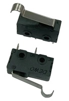 Micro-interrupteur de haute qualité 10a 250v SPST-NO Fonction 2 broches avec levier à rouleaux Micro-interrupteur pour purificateur d'air