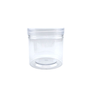 Envase de Plástico para Mascotas de 200 ml, Redondo, Sellado, Impreso con Serigrafía, Latas de Almacenamiento de Alimentos con Tapa de Rosca para Almacenamiento y Conservación - Product Image 1