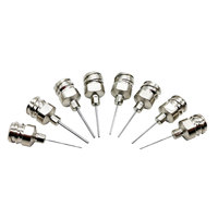 1/2 pouces 13mm métal double colle externe distribution aiguille filetée mâle