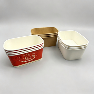 Brand‑customized <b>Paper</b> <b>Bowl</b> PE Coated 210GSM-350GSM Custom Weight Dimension 0-8 Colors Printed OEM ODM for Food Packaging - Product Image 6