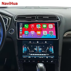 Navihua Màn Hình Kép <span class=keywords><strong>Android</strong></span> Và AC Bảng Điều Khiển Cho Ford Mondeo 2013 2019 Bảng Điều Khiển Xe Đa Phương Tiện Máy Nghe Nhạc Stereo - Product Image 2