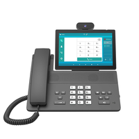 Teléfono Multifuncional VoIP PSTN 4G con 6 Líneas Sip Sistema Android 11.0 Pantalla de 8 Pulgadas Ethernet Tarjeta Sim para Hotel Oficina y Hogar