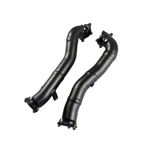 Zwarte Coating Downpipe Voor Audi Rs6 Rs7 C7 S6 S7 S8 D4 4.0T Downpipe - Product Image 2