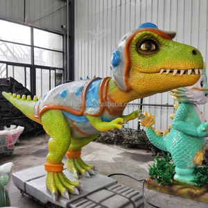 Nueva llegada realista Animatronic dinosaurio que fabrica tamaño real interactivo robótico dinosaurio paseo máquina para <span class=keywords><strong>Centro</strong></span> <span class=keywords><strong>Comercial</strong></span> - Product Image 1
