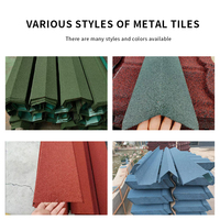 Tuiles de toiture en acier coloré ondulé, haute résistance, résistantes aux intempéries, ignifuges, contemporaines, garantie 22 ans, directement de l'usine