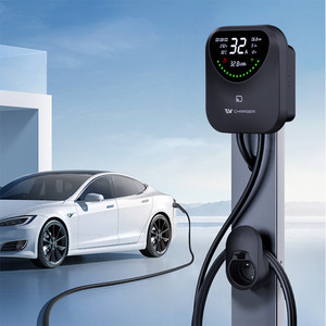 <span class=keywords><strong>Cargador</strong></span> de Vehículos Eléctricos Inteligente Wallbox Nuevo de 7kW 32A TIPO 2 CCS2 con WiFi <span class=keywords><strong>para</strong></span> el Hogar, Aplicación y Resistencia a la Intemperie IP67 - Product Image 2