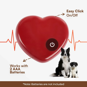 AFP ของเล่นเพื่อลดความวิตกกังวลของสุนัขแมวของเล่นช่วยในการนอนหลับตุ๊กตาผ้านุ่มยัดนุ่นของเล่นหัวใจสุนัขของเล่นสำหรับสัตว์เลี้ยง - Product Image 4