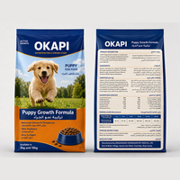 Nourriture sèche pour chiots pour la croissance avec calcium et phosphore équilibrés, prébiotiques pour une digestion saine et un soutien intestinal pour les chiots