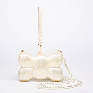 Vente en gros d'usine, sacs à main pour filles, mini sac à chaîne en perles pour jeunes femmes - Product Image 5
