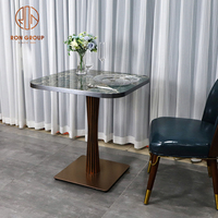 Plateau de Table en alliage d'aluminium, motif marbré Unique, vert, pour Restaurant, café, Bar, pierre frittée, bon marché