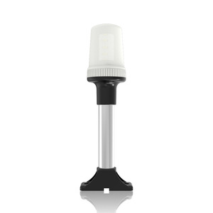 Luces de Navegación LED de Acero Inoxidable de 12V-24V CC, Luces de Anclaje Circundantes con Base de Montaje para Yates, 8 Luces Marinas - Product Image 2