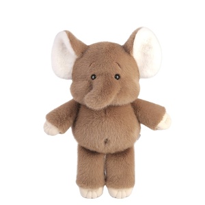Juguetes de peluche de la serie Can't Run: Lindos zorros de buena noche, elefantes y vacas relajantes, muñecos para que los niños duerman con ellos. - Product Image 4
