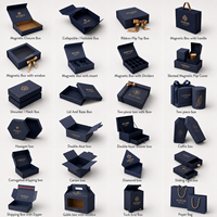 Boîte cadeau rigide de luxe sur mesure, directement de l'usine, avec fermeture magnétique et poignée en corde pour vêtements, montres, parfums, cosmétiques