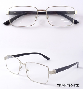 Kính Cổ Điển Cho Nam, Kính Đọc Sách An Toàn Viễn Thị Kính Mắt Kim Loại Mỏng - Product Image 4