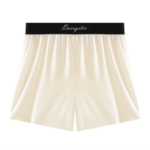 8824 Cuecas Boxer Masculinas de Seda Gelada Luxo Leve, Calças de Dormir e Uso Doméstico, Fabricação Chinesa, Em Estoque, Logotipo Personalizado - Product Image 4