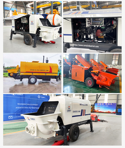 <b>TOP</b> Corey HBT60 Concrete Pump High Pressure <b>Electric</b> Stationary Construction Grout Concrete Pump - Product Image 5
