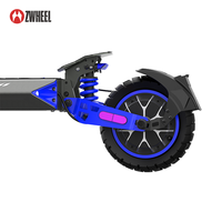 Trottinette électrique pliable portable 48V pour adultes, pneus de 10 pouces, cadre en alliage d'aluminium, fabricant original de trottinettes électriques