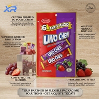 Bolsas de Embalaje Termosellables de Tres Lados, Biodegradables, de Grado Alimenticio, Impresas Personalizadas, Material OP+VMPET+PE, para Dulces y Alimentos