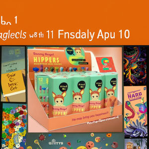 मूल प्रामाणिक सोनी एन्जिल्स रहस्य बॉक्स पशु श्रृंखला सजावटी मिनी pvc आंकड़े 1/60 स्केल अनखोले ब्लाइंड बॉक्स हिप पर - Product Image 3