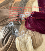 Produits phares 2026 : Extensions de cheveux 12A double tirage, cuticules alignées, H6 Feathers Weft, 100% cheveux humains bruts pour salon