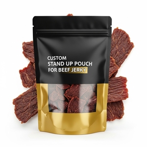 Bolsas Personalizadas para Carne Seca, Impresión Digital Mate, Resellables con Cierre Ziplock, Sellado Térmico, Más de 30 Años de Experiencia en Fábrica, MOQ Bajo, Entrega Rápida - Product Image 2
