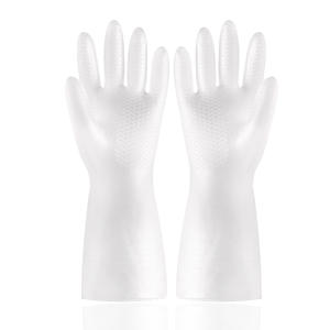 Gants ménagers Jiabao ultra fins en caoutchouc latex résistant à l'eau pour la vaisselle et l'usage quotidien, origine Zhejiang - Product Image 2