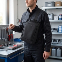 Sac à bandoulière multi-poches pour outils, en tissu Oxford, sac de poitrine utilitaire, OEM ODM, grande capacité, léger, pour la maintenance