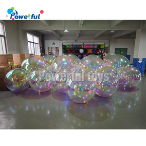Bolas brillantes grandes Globo de espejo gigante hermético Esfera sellada de PVC grande para eventos - Product Image 4