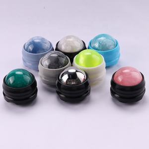 Rodillo de Jade Giratorio de Mano Colorido para Masaje Corporal, Bola de Resina para Otros Productos de Masaje - Product Image 2