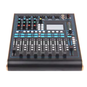 Professional Audio sound system dj controller 16 Channels digital audio mixer for outdoor indoor PA sound Systems