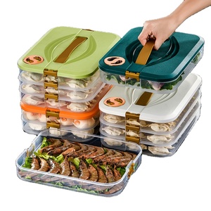 กล่องเก็บอาหาร 3 ชั้น สำหรับเก็บผัก อาหารแช่แข็ง อาหารแช่เย็น พร้อมหูหิ้ว - Product Image 1
