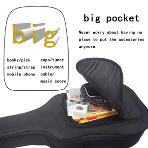Sac de couverture de guitare léger et durable avec support OEM sac de guitare basse électrique étanche professionnel