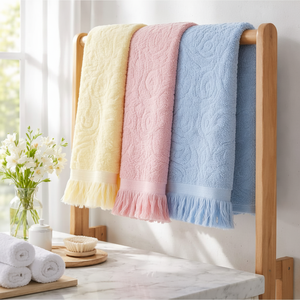 Serviette de cuisine en coton écologique de qualité supérieure à séchage rapide, motif jacquard Coco - Product Image 1