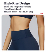 Pantalon de yoga mi-long athlétique à séchage rapide pour femme, taille haute, coupe ajustée, doux comme du beurre, décontracté, legging capri, legging de fitness pour l'extérieur