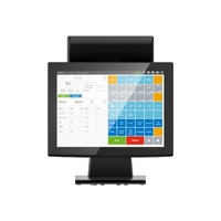 Tableta de pantalla táctil de máquina POS Android Windows todo en uno con sistema de terminal de impresora para cajas registradoras