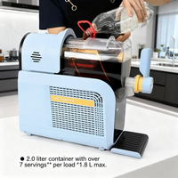 Máquina para Granizados Casera, Smoothies en 15 Minutos, 6 Programas Preestablecidos para Margaritas Congeladas, Frappés y Café