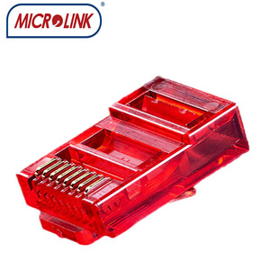 <span class=keywords><strong>Conector</strong></span> macho con <span class=keywords><strong>pata</strong></span> de garra, enchufe modular colorido ez, paso a través, Cat6, Cat5e, 8p8c, ethernet, krone, rj45 - Product Image 5