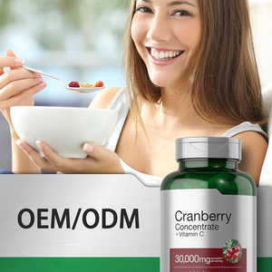 Özel etiket kızılcık özü kapsül C vitamini diyet takviyesi kızılcık kapsülleri - Product Image 4