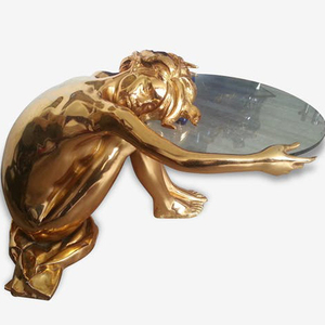 Table basse antique neuve en bronze pour femme, de haute qualité - Product Image 1