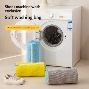 <span class=keywords><strong>Bolsa</strong></span> de Lavandería Ecológica de Alta Calidad <span class=keywords><strong>para</strong></span> Zapatos, <span class=keywords><strong>Red</strong></span> Acolchada Protectora de Calzado de Chenilla <span class=keywords><strong>para</strong></span> Lavado de Zapatillas - Product Image 2