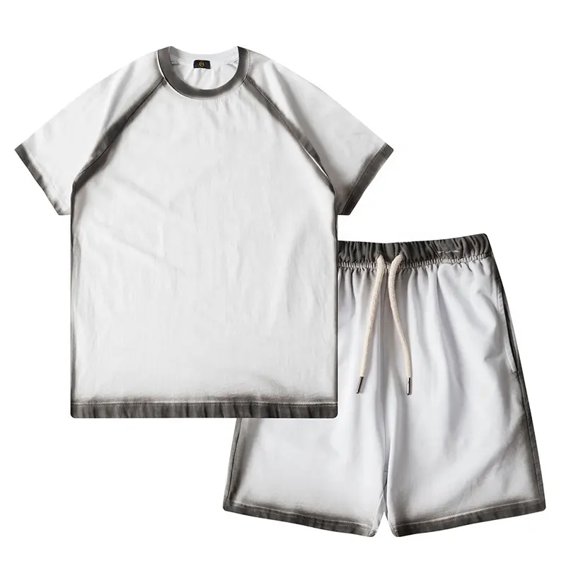 Yeni moda çocuk giysileri Set yüksek kaliteli yaz kısa kollu T-Shirt + şort çocuk giyim setleri bebek erkek giyim setleri