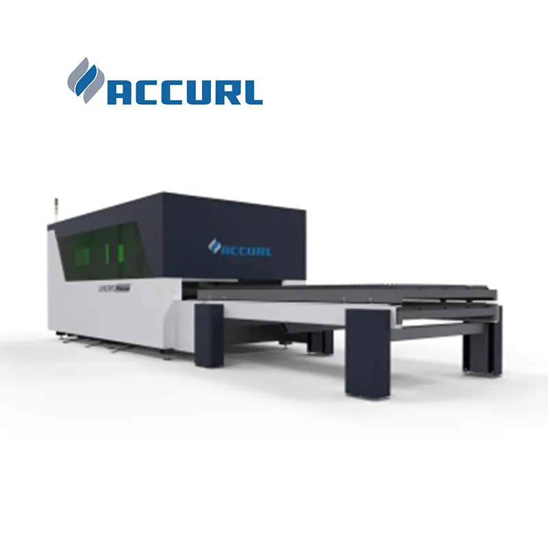 Accurl 유로 섬유 3015 큰 섬유 레이저 관 절단기 CNC 레이저 절단기 및 조판공 세륨 청정실을 가진 3000W