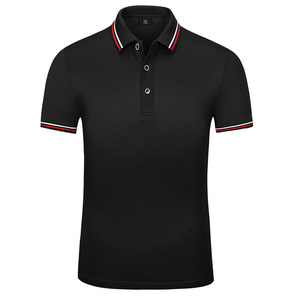 Venta al por mayor logotipo personalizado de talla grande para hombre de Golf Slim Fit liso manga corta/larga bordado 100% algodón Polo camisa Polo - Product Image 5