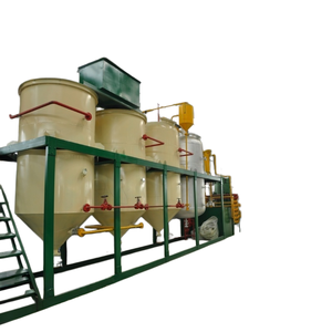 Équipement de raffinage 5T/D, ligne de production de machines de raffinage d'huile d'arachide, ligne de production d'huile d'arachide entièrement automatique - Product Image 2