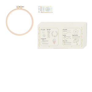 Premium linnen steekboek, losbladige DIY borduursteekgids voor <span class=keywords><strong>beginners</strong></span> - Product Image 2